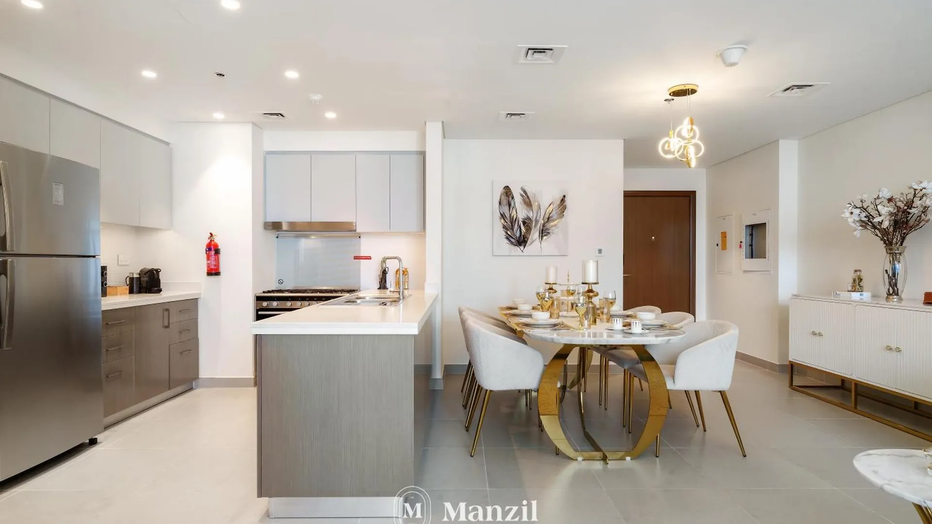 Apartment Manzil - 3Br Plus Maids Room In Downtown With Burj Khalifa View Dubai