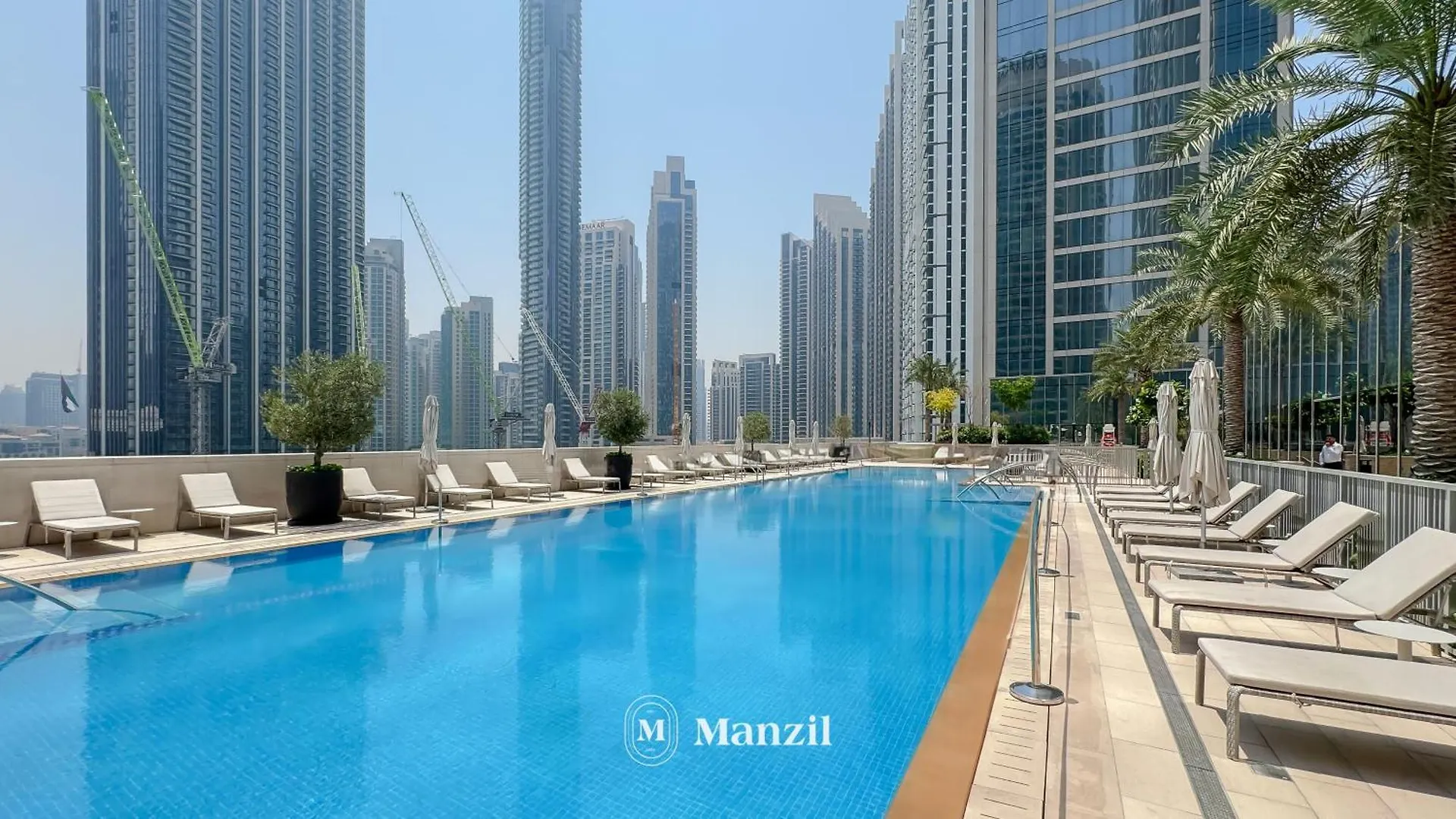 Manzil - 3Br Plus Maids Room In Downtown With Burj Khalifa View Dubai Apartment