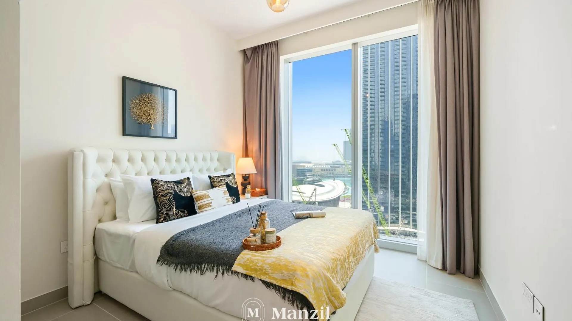Manzil - 3Br Plus Maids Room In Downtown With Burj Khalifa View 두바이 아파트