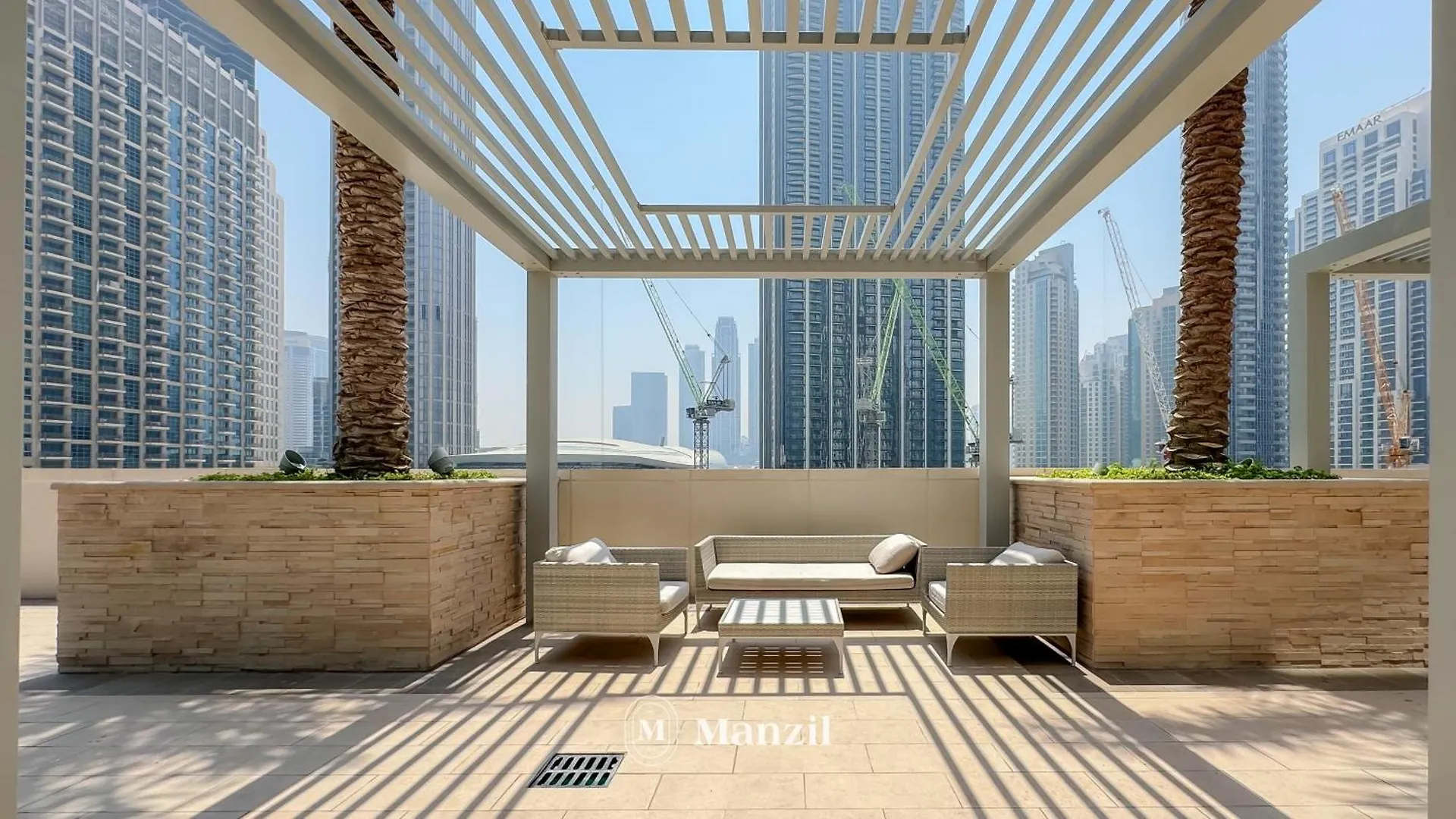 아파트 Manzil - 3Br Plus Maids Room In Downtown With Burj Khalifa View 두바이 아랍에미리트
